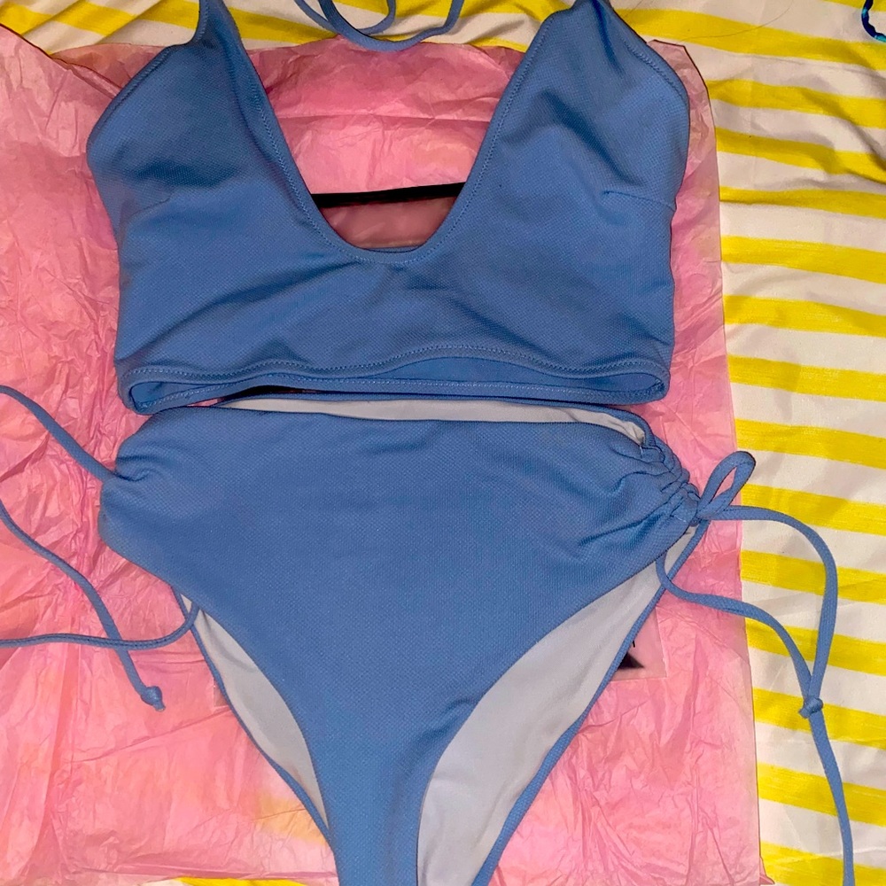 New/barely used high waisted bikini